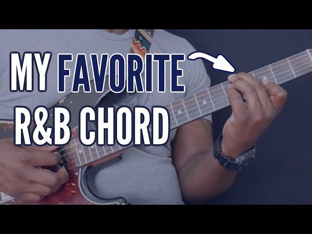 THIS is My Favorite R&B Guitar Chord! [R&B Guitar Lesson from Kerry 2 Smooth]