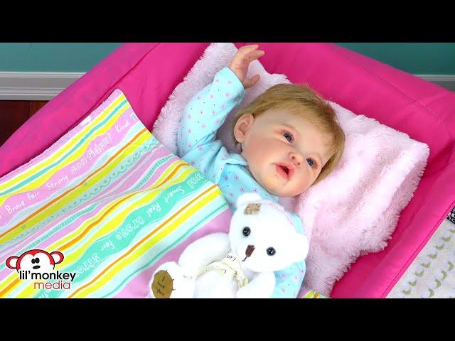 My Reborns!  Morning Routine with Reborn Baby Everly!