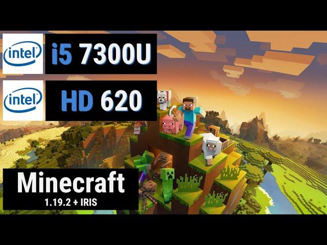 Core i5 7300U + HD Graphics 620 = MINECRAFT