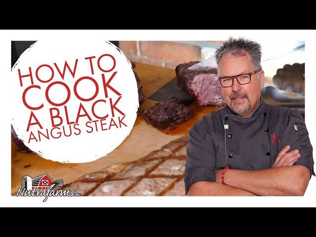 How To Cook A Black Angus Steak - ChefD tv