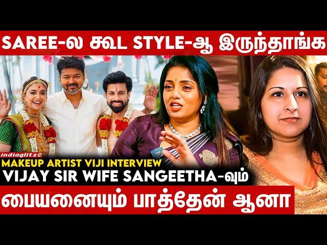 Vijay Sir கூட ஒரு Selfie கூட எடுக்கல: Makeup Artist Viji Knr Interview  | Sangeetha, Keerthy Suresh