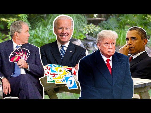 Biden & The Gang Play UNO (AI Presidents Meme)