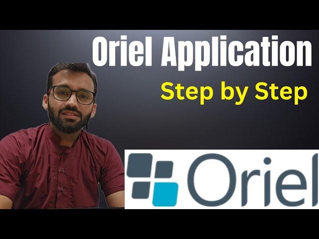 Oriel Application for Speciality Training (GP, ST1, CT1) Step by Step|MSRA Application on ORIEL|