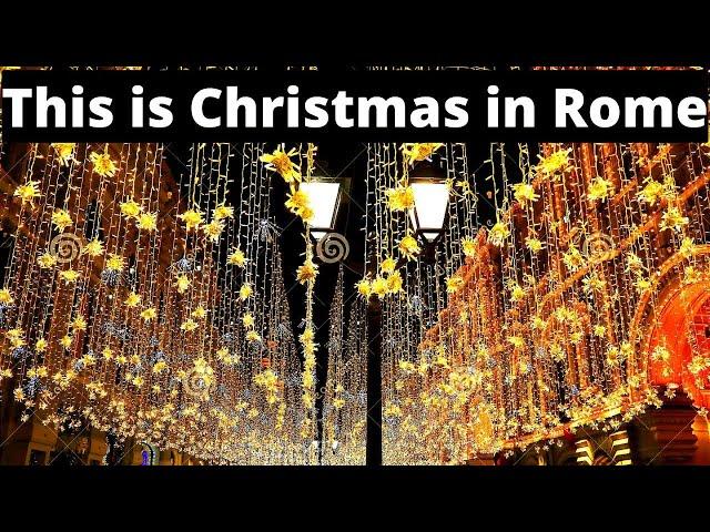 Rome Italy, This is Christmas in Rome 2024