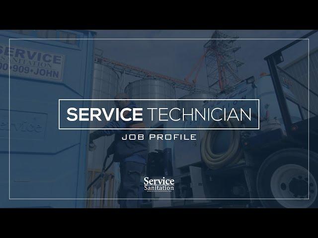 Service Technician  Job Profile