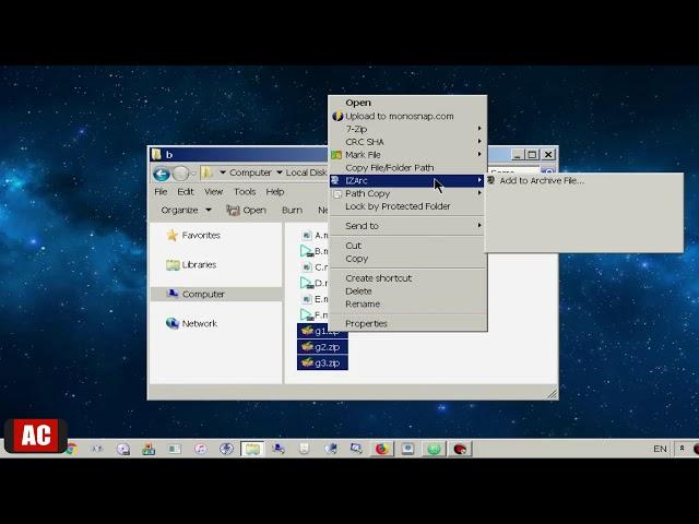 Unzip Multiple .ZIP Files Into One Folder on Windows