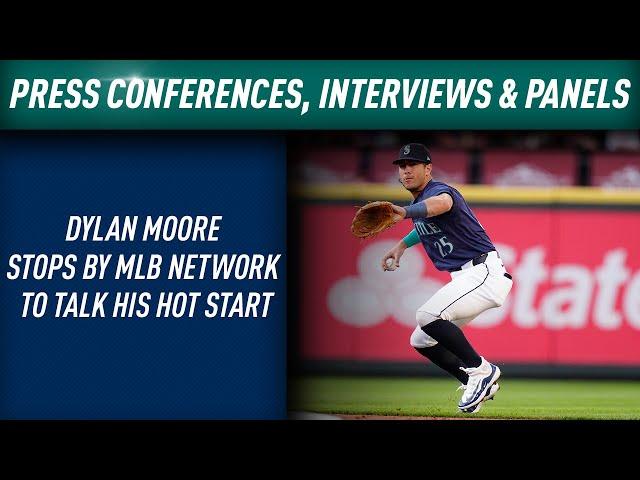 Dylan Moore Stops by MLB Network to Talk His Hot Start, the Mariners Season