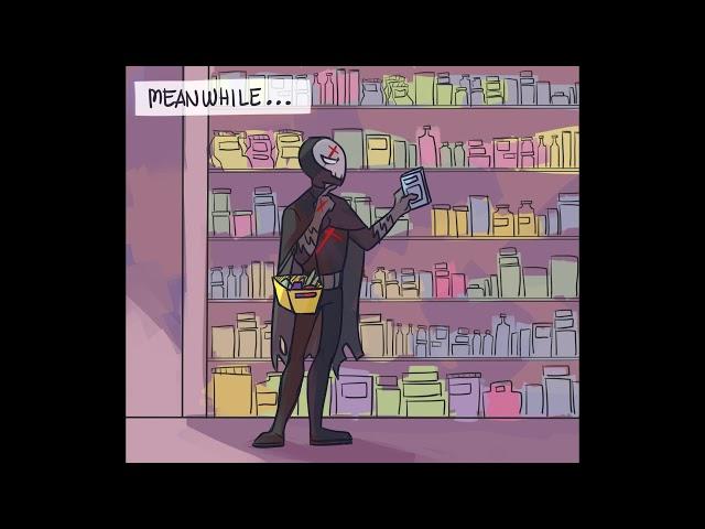 [Teen Titans Comic Dub] Red X in the super market