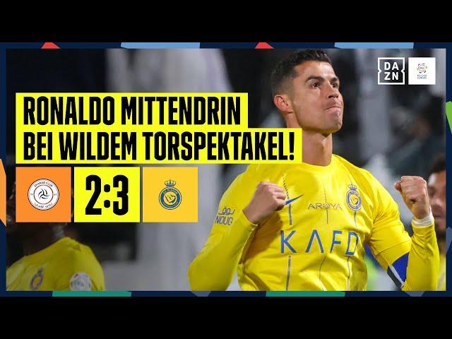 Ronaldos unglaubliche Torserie geht weiter: Al-Shabab - Al-Nassr | Saudi Pro League | DAZN