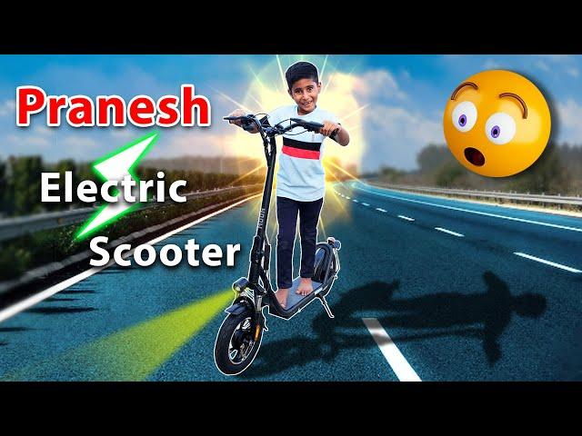 Pranesh Dad New  E - Scooter Arcticfox MOON @SonAndDadOfficial #praneshcomedy  #escooter