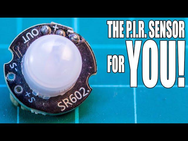 Cheap And Easy! How To Use The SR602 PIR Modules!