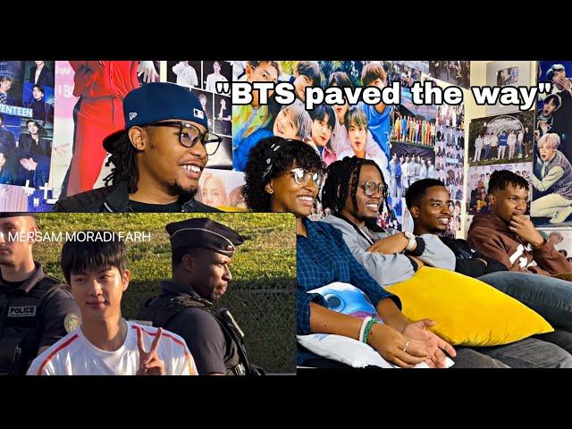 BTS JIN BECOMES FIRST EVER K-POP IDOL TO CARRY 2024 PARIS OLYMPIC GAMES TORCH | SO PROUD (REACTION)