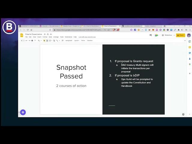 How to Governance (bDAO Handbook)