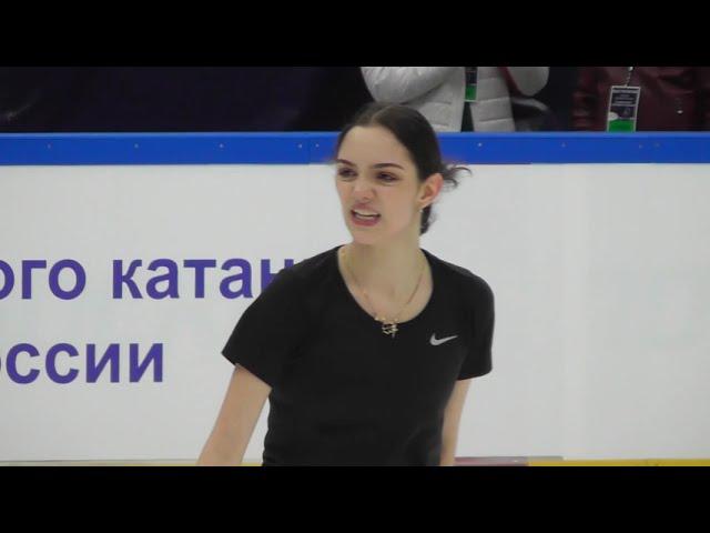 Евгения Медведева ПП Контрольные прокаты 2020-2021 Evgenia Medvedevа FP Open Skates