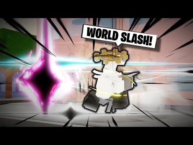 Mahoraga can now use World Slash... | Jujutsu Shenanigans