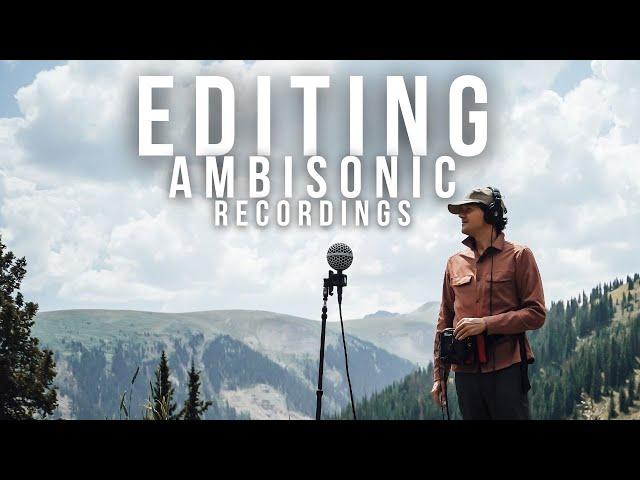 Editing Ambisonic Field Recordings With Rode NTSF-1 And Adobe Audition