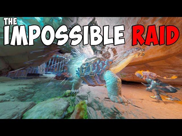 How A 50,000 HOUR Tribe Raids OASIS CAVE - Ark