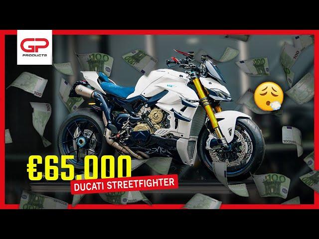  Building a 1OF1 € 65.000,- DUCATI STREETFIGHTER V4S 2024 with € 33.710,- in MODS! CARBON BLUE 