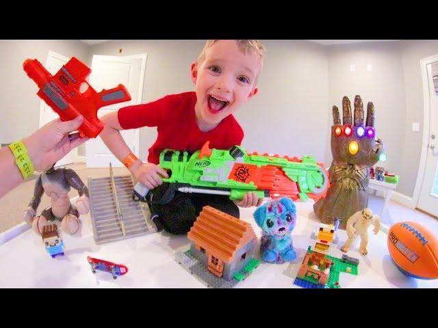 Father & SON ULTIMATE TOY PLAY ROOM 2!