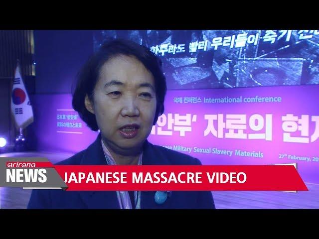 Video shows Japan's massacre of Korean sex slaves during WWII