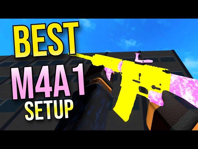 how to make the best M4A1 setup | Phantom Forces