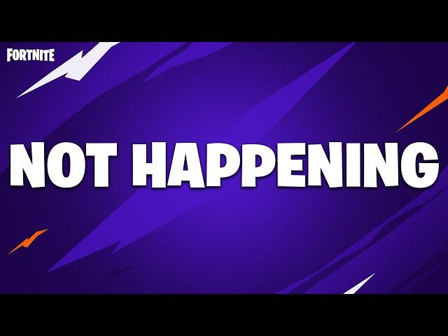 New Fortnite Cancelled Collab...