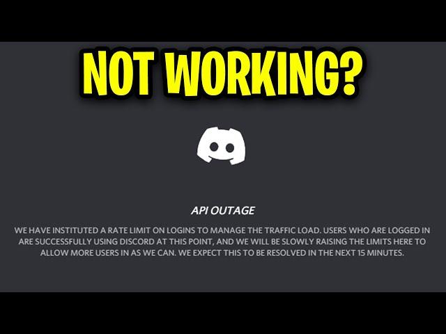 Why Discord Is Not Working (How To Fix)