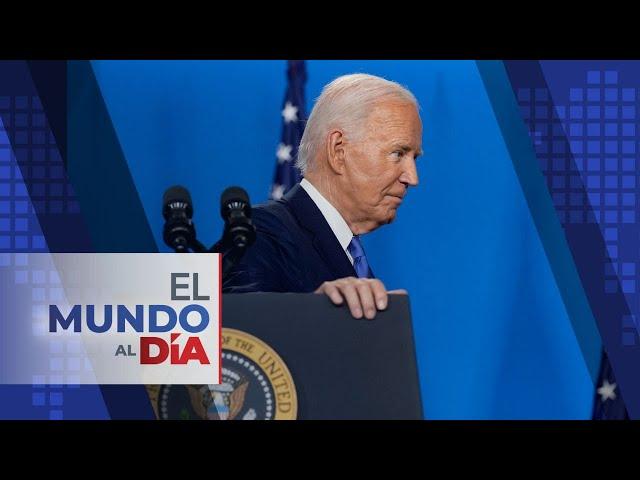 El Mundo al Día | Biden retoma campaña electoral, pero más aliados piden su retirada