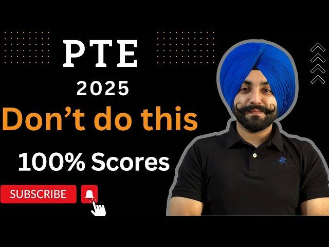 PTE 2024 how to get 90 scores, don’t do this ( Gurwinder Sir )