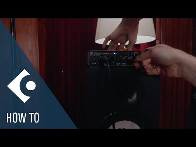 How to Set up an Audio Interface, Mic and Controller | Getting Started with Cubase AI/LE 10.5