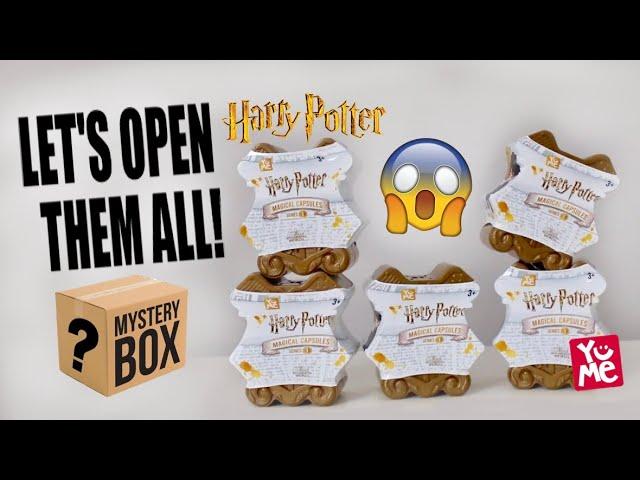 MYSTERY UNBOXING! Opening Harry Potter Magical Capsules Series 1 by YuMe Toys !