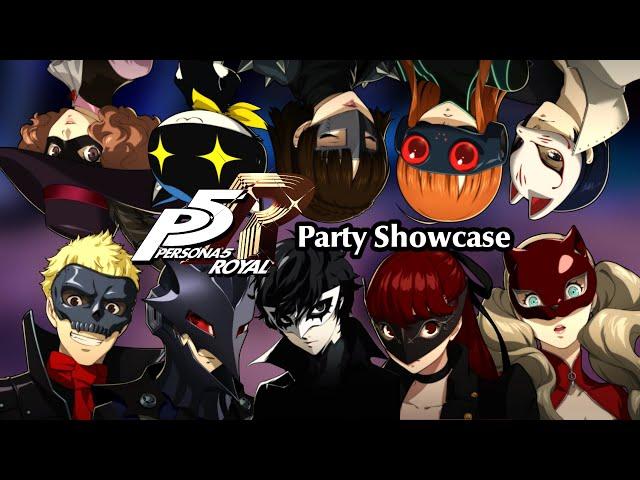 Persona 5 Royal - Endgame Party Members Showcase