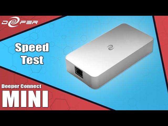 Deeper Connect Mini - Speed Test (Detailed Update)