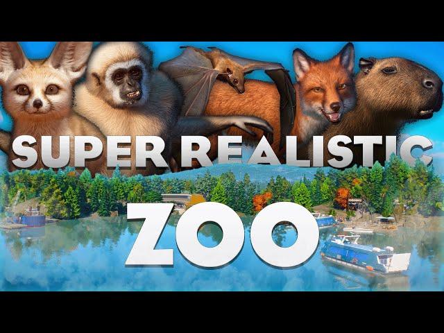  This REALISTIC Zoo is INCREDIBLE! Details at EVERY CORNER! | Planet Zoo Tour