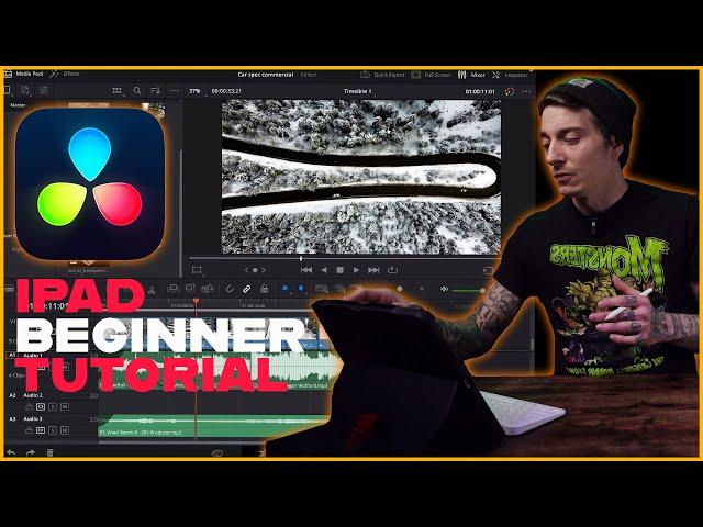 HOW TO: EDIT in DAVINCI RESOLVE on IPAD for BEGINNERS!!