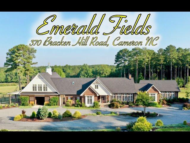 Emerald Fields - An Exquisite Luxury Equestrian Estate in Cameron, NC