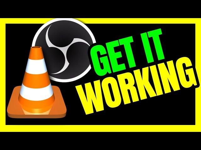 How To Use VLC Video Source In OBS - THERE IS NO PLUGIN - But it will work.