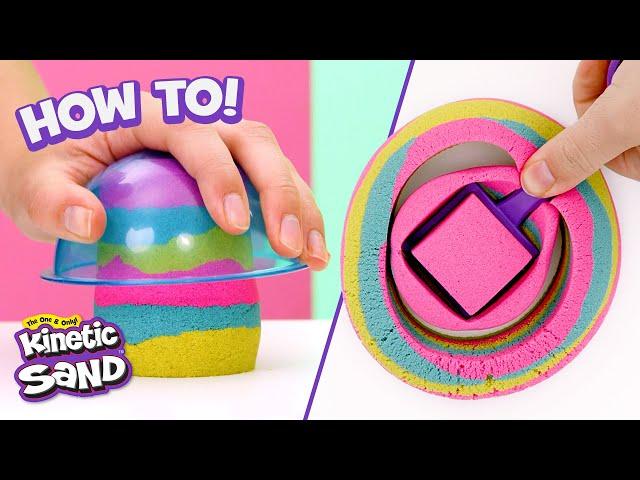 NEW Ultimate Sandisfying Set How To | Kinetic Sand | Toys for Kids