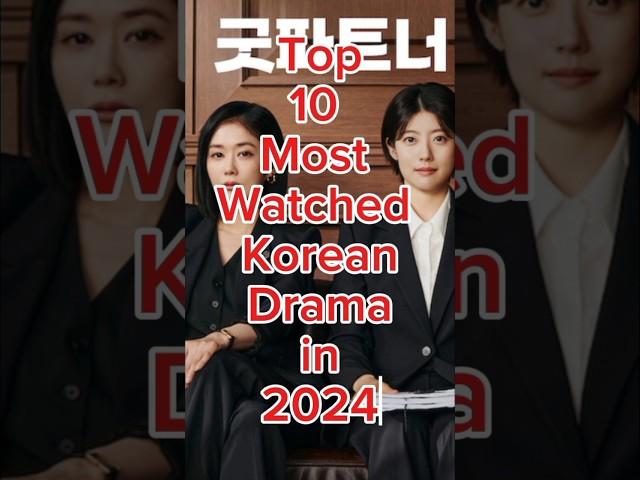 Top 10 Most Watched Korean Dramas Netflix Series in 2024