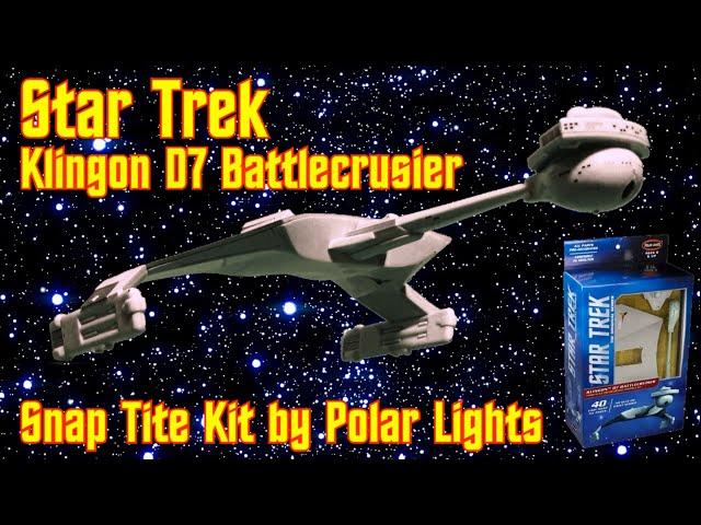 Klingon D7 Battlecruiser (Polar Lights)