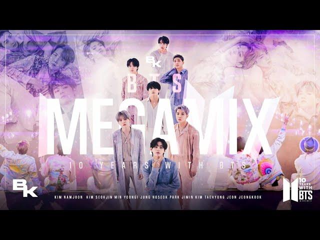 BTS MEGAMIX "ALL BTS TITLE TRACKS MEGAMIX" By Baekmixes (10 Years With BTS)