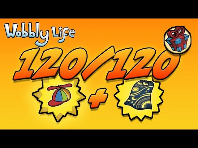 120 Geschenke - Zauberumhang + Propeller Hat UNLOCK | Wobbly Life WIZARD Update 0.95+