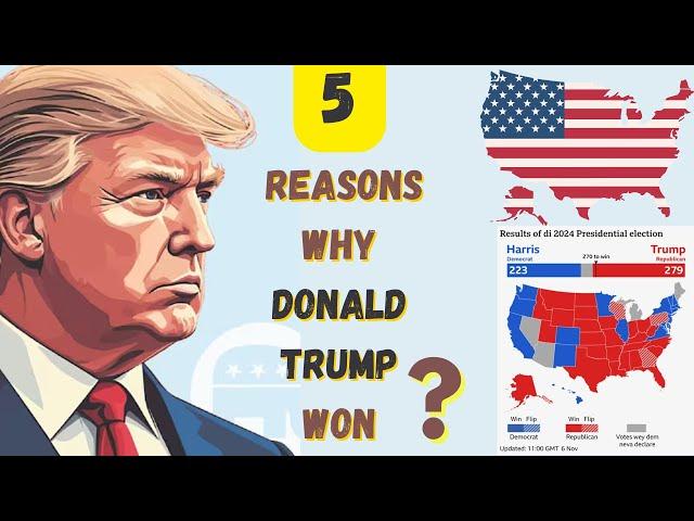 Five Reasons Why Donald Trump Won & the Democrats lost !! |Flush Back Updates