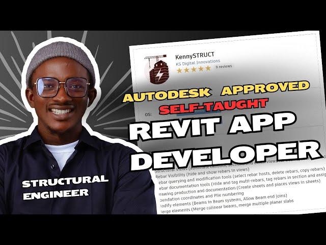 FROM ZERO KNOWLEDGE TO FULL REVIT APP DEVELOPER IN 6 MONTHS!