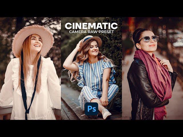 Cinematic Camera Raw Preset Free Download | Free XMP file | Photoshop CC 2024