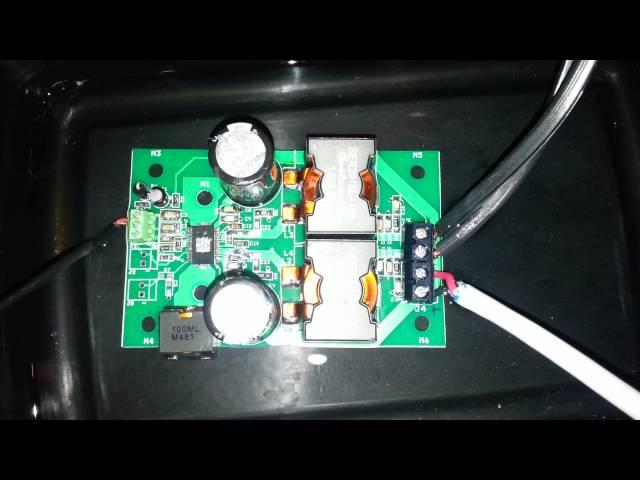 Liquid Audio Amp test