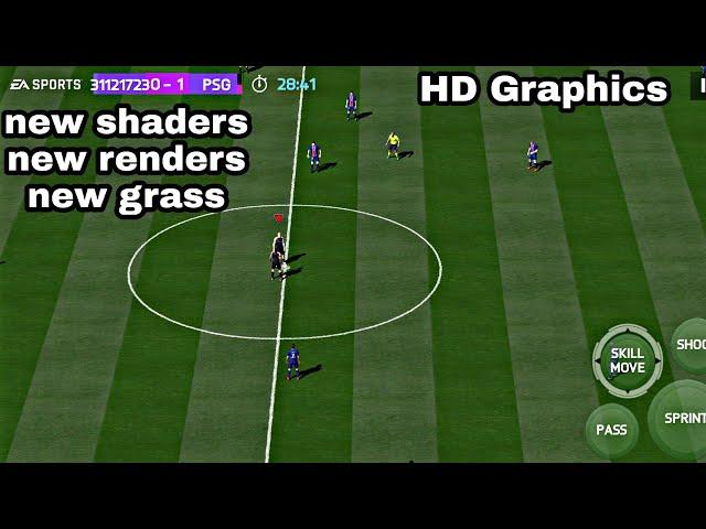 Review Fifa 14 mod Fifa 21 Android HD Graphics [ Improve difficult, new shaders,new renders...]