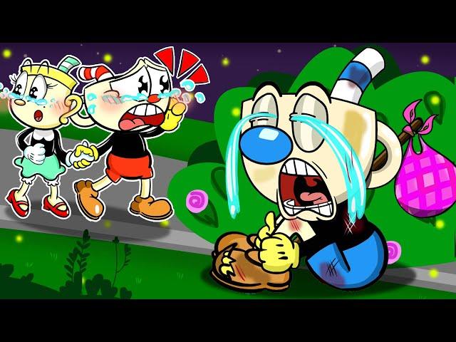 [Cuphead Animation ] MUGMAN, PLEASE COME BACK FAMILY! Very Sad Story Animation - The Cuphead Show