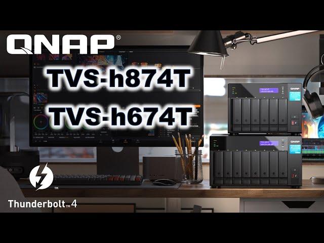 First Thunderbolt 4 NAS | QNAP TVS-h874T | First Time Setup Guide and Product Overview