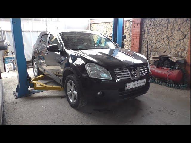 Замена бендикса в стартере на Nissan Qashqai 2,0 4WD Ниссан Кашкай 2008 года